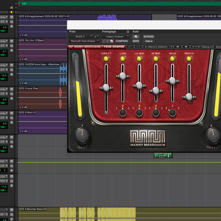 Mix Prod + Voix (Max 5 titres)